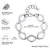 High Quality Hollow Geometric Bracelet for Women,Gold Plated Stainless Steel Bracelets,Unique Jewelry Gifts