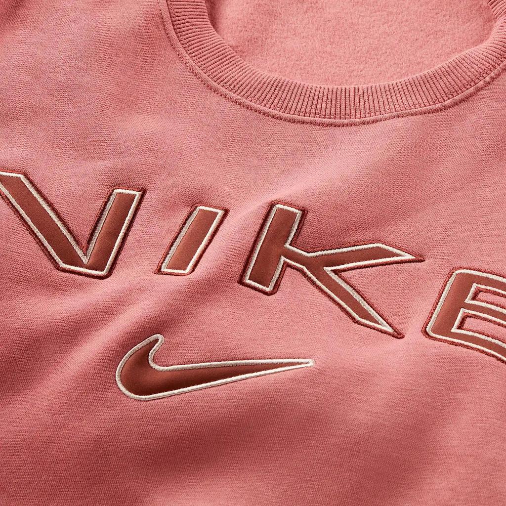 New Nike Sportswear FW/AW24 Sweatshirt Women's Canyon Pink FV7675-634