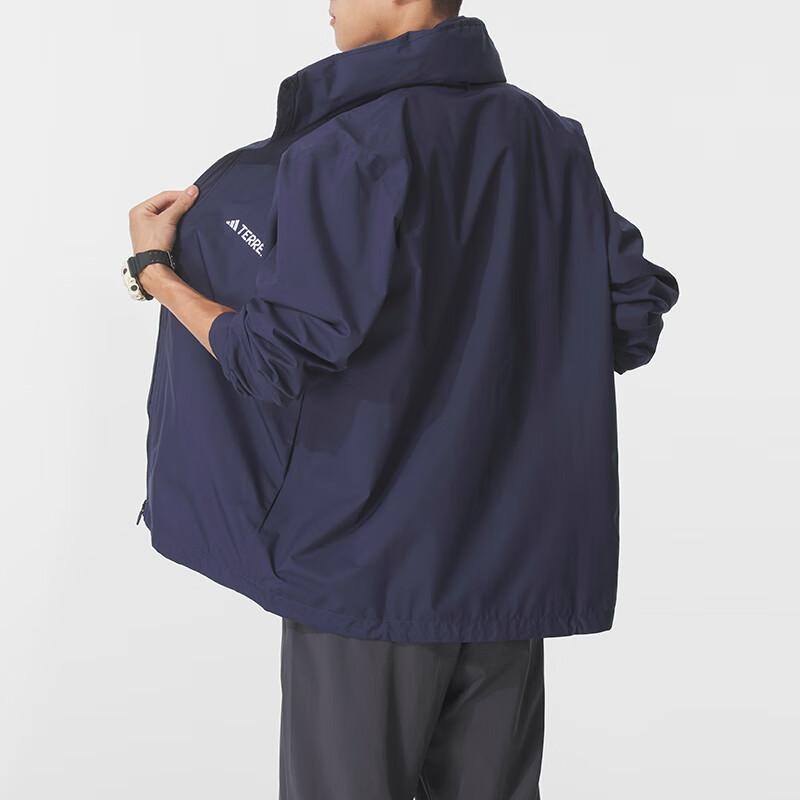 Adidas Terre MT ESS 2L R JKT Jacket Men's Blue JY0477-