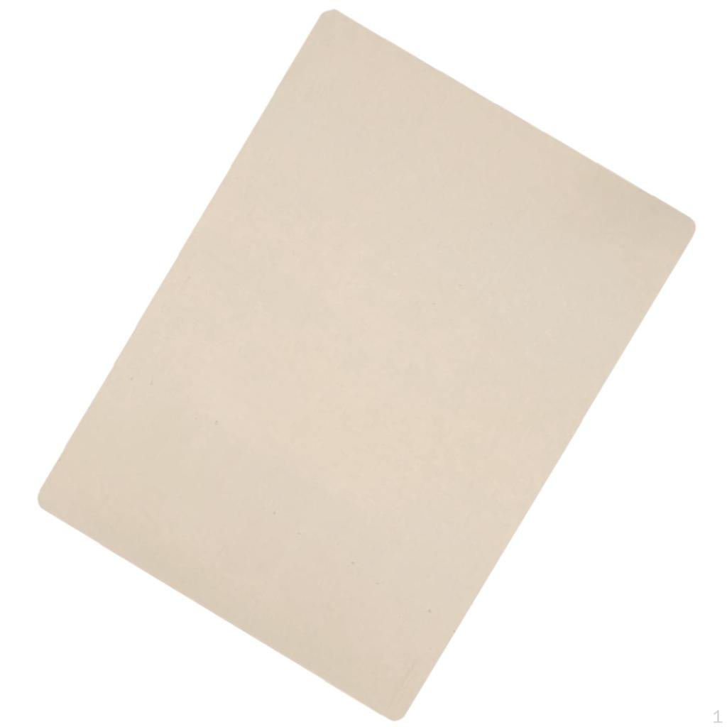 Blank Silicone Practice Skin Stencil Flexible Double Sided Portable Realistic Feel