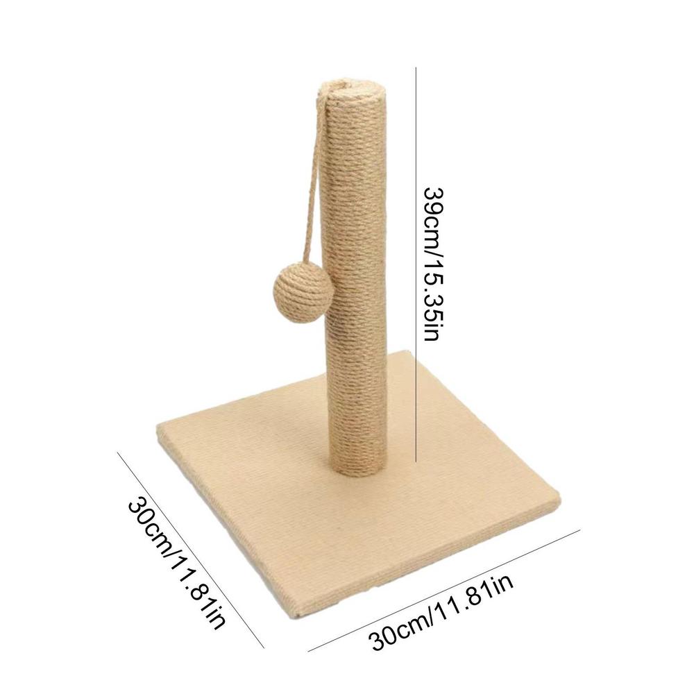 Cat Scratching Tower Cat Tree Hangings Sisal Toys Scratchers Cat Furniture & Toy Cat Scratch Post For Indoor Cats Fun Cat Tree