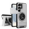 KEYSION Magnetic Phone Case for Samsung Galaxy S25 S26 Ultra S26+ S25 FE Slide Camera Protection Upright Kickstand Ring Shockproof Cover