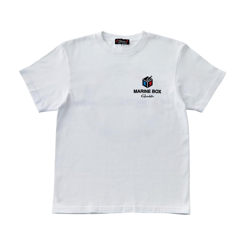 Gamakatsu Marine Box GM3744 White M T-shirt (MARINE BOX)