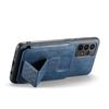 For Samsung Galaxy A23 4G Case Leather+TPU Phone Cover Built-in Magnetic Holder Metal Sheet