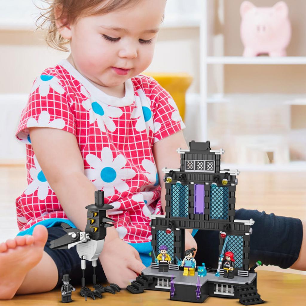 Anime Peripherie Trendy Baustein, Kinderpuzzle Puzzle Puzzle Baumodell Spielzeug