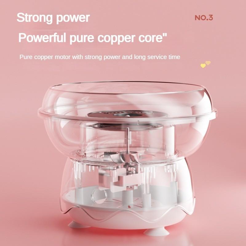 Household Electric Cotton Candy Maker Automatic Cotton Candy Making Device Mini DIY Dessert Making Machine