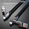 4 In 1 66W Usb Type C Fast Charging Data Cable Cord Pd 27W For Iphone 15 Samsung Xiaomi Multi Port Mecha Quick Charge Wire Line