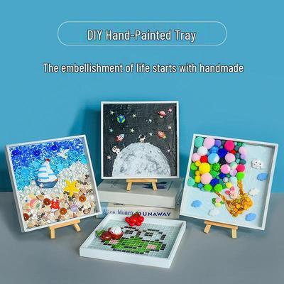 Kreatives DIY-Mosaikschalen-Set für Kinder - Handgefertigtes dreidimensionales Bastelset für Kinder