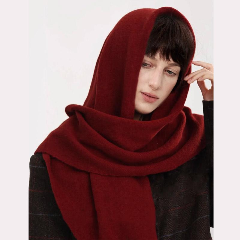 Retro British Triangle Women's Scarf Winter Versatile Super Cozy Scarf Women Comfortable Gentle Sweet Korean Style Muffler