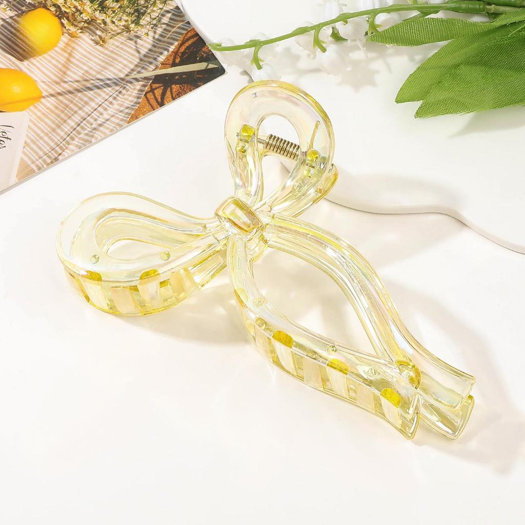 Fermagli a forma di granchio in acrilico per donne, fermagli trasparenti a forma di squalo, fermagli a forma di forbici, fermagli per capelli, accessori per acconciature da bambina