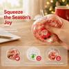 Soft Squeeze Material Squeezable Fidget Toys Apple Shaped Squeezable Toy  Christmas Party Gift
