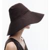 1 Stück Japanischer Damen-Eimerhut mit breiter Krempe, Frühling Sommer Faltbarer Reise-Sonnenhut Faltbar UV, Strand-Trageband Panama-Hüte für den Außenbereich