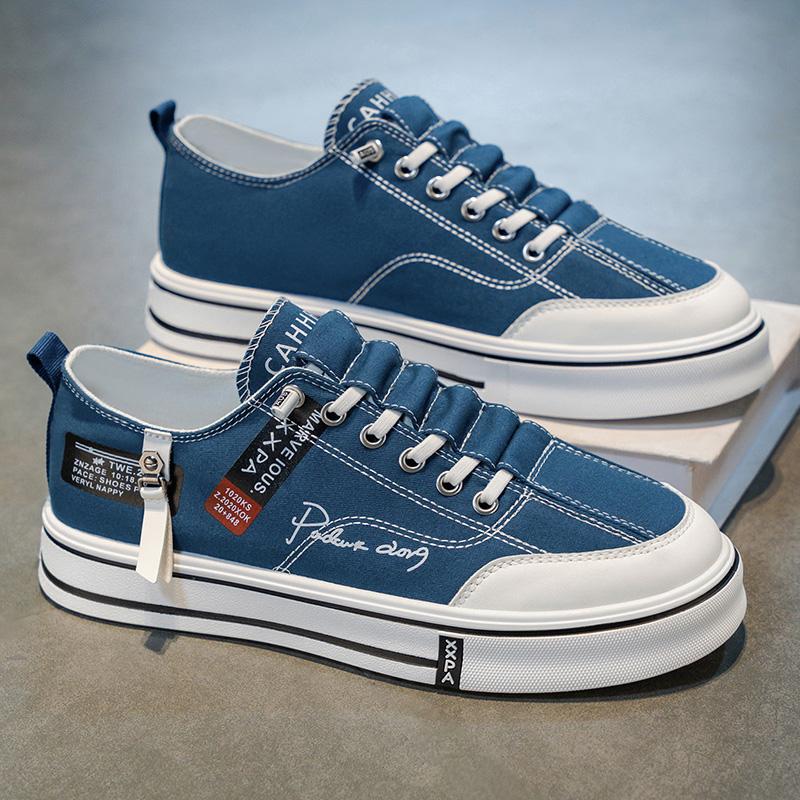 New Men's Classic Four Seasons Fashion Low Top Skateboarding Shoes Comfortable Soft Sole Sneakers