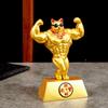 FLAMEER Lucky Cat Muscle Ornament Lucky Cat Good Luck Financial Luck Opening Celebration Business Success Store Gift Gift Shop Opening Decoration