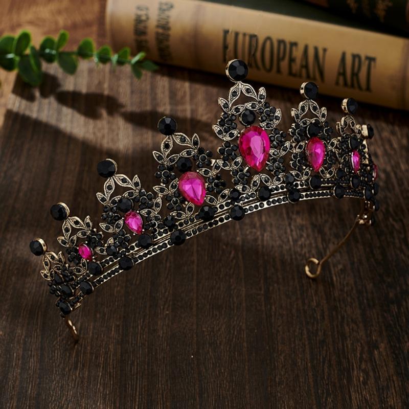 Hochzeit Haar Tiara Kristall Brautkrone Kopfschmuck Modisches Haarband Stirnband Haarschmuck Kopfschmuck Geschenk