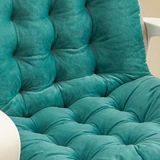 Chair Cushion with Removable Washable Cover Thick High-Resilience Filling Integrated Design Ergonomic Seat Cushion