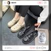 Augustine Roman Sandals New Autumn Woven Hollow Pig Cage Sandals Skinny Casual Shoes