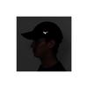 Running Cap, Water-Repellent Night Run Cap (with Reflective Elements), Water-Repellent J2MW1010, Unisex, Black, Size L