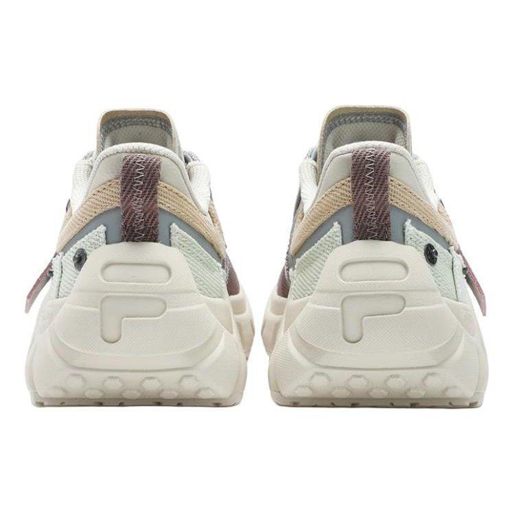 FILA Fusion Bone DX Spine Shoes Sports Low-Top Casual Shoes Women sneakers Light-Gray T12W411107FAN