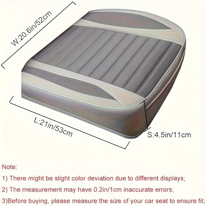 Egész Éves Vászon Autós Ülés Párna - Csúszásmentes, Kopásálló, Légáteresztő, Könnyű Szerelés SUV-k Első Utasüléseibe, Könnyű és Puha