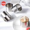 Stainless Steel Cake Mousse Rings: 5-10cm Seamless Round Tart Molds
