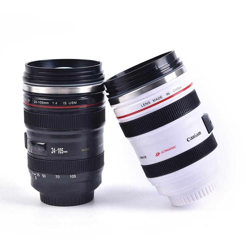 Tazza da Caffè Obi Fotocamera Acciaio Inossidabile da Viaggio Tazza Obi Termos Regalo Fotografo