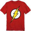 Classic The Flash Lightning Bolt Logo T Shirt & Stickers