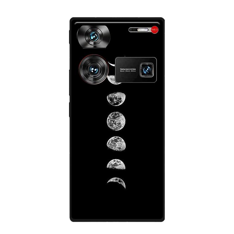 For ZTE nubia Z60 Ultra Case Silicone Luxury Space Soft Bumper for Nubia Z60 Ultra 5G NX721J Phone Cover TPU Funda Fashion Bag