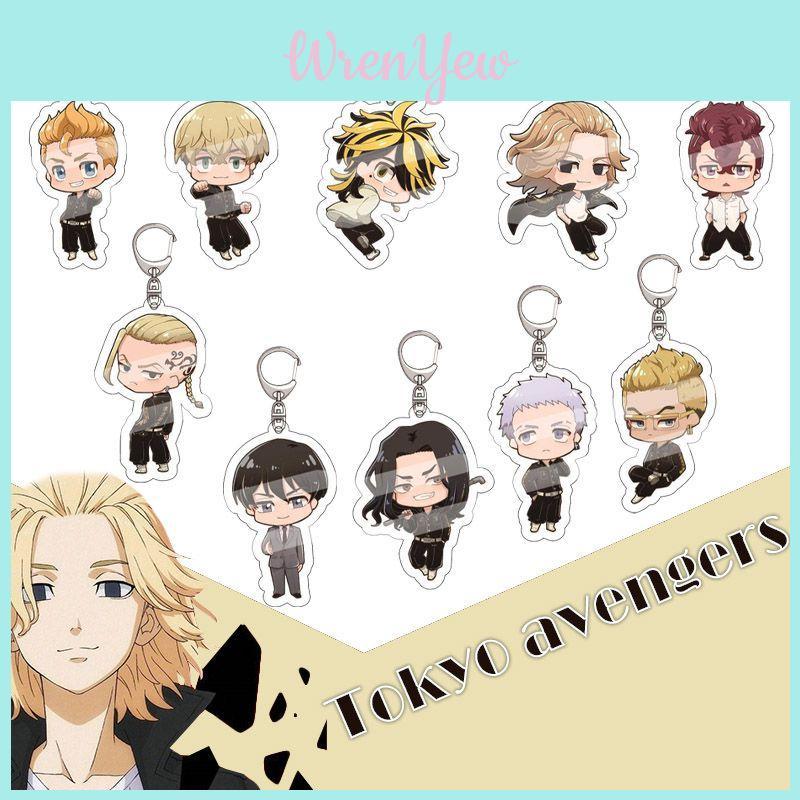 Delightful Tokyo Revengers Acrylic Keychain For Kids Fans With Multiple Characters
