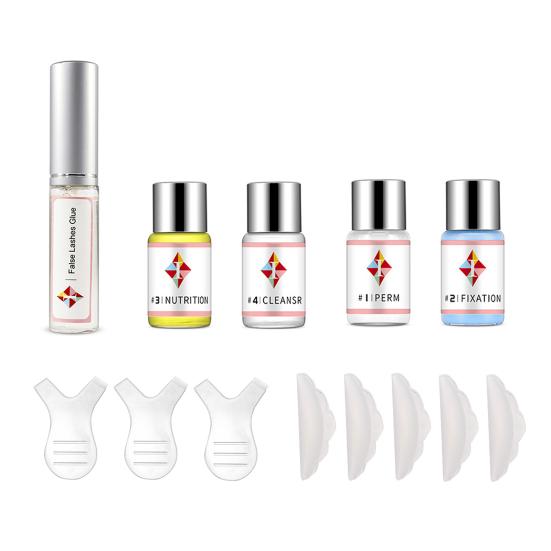 5Pcs Mascara Eyelash Shaper Curly Liquid Professional Lash Lift Kit for Home