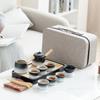 Gradient Ceramic Side-Handle Tea Set