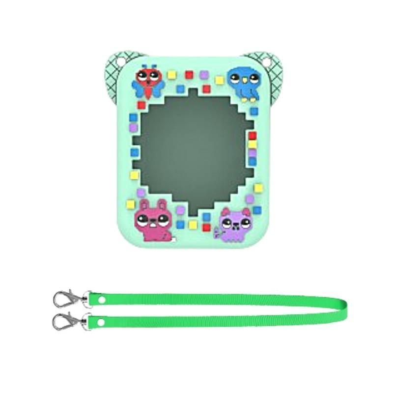 

Високоякісний силіконовий захист для інтерактивної іграшки Bitzee, цифрового вихованця. Доступний у кількох кольорах. зелений