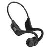 LY1 Bone Conduction Earphone Ear Hook 9D Sound Wireless Bluetooth-compatible Headset MP3 Player with Memory for Running
