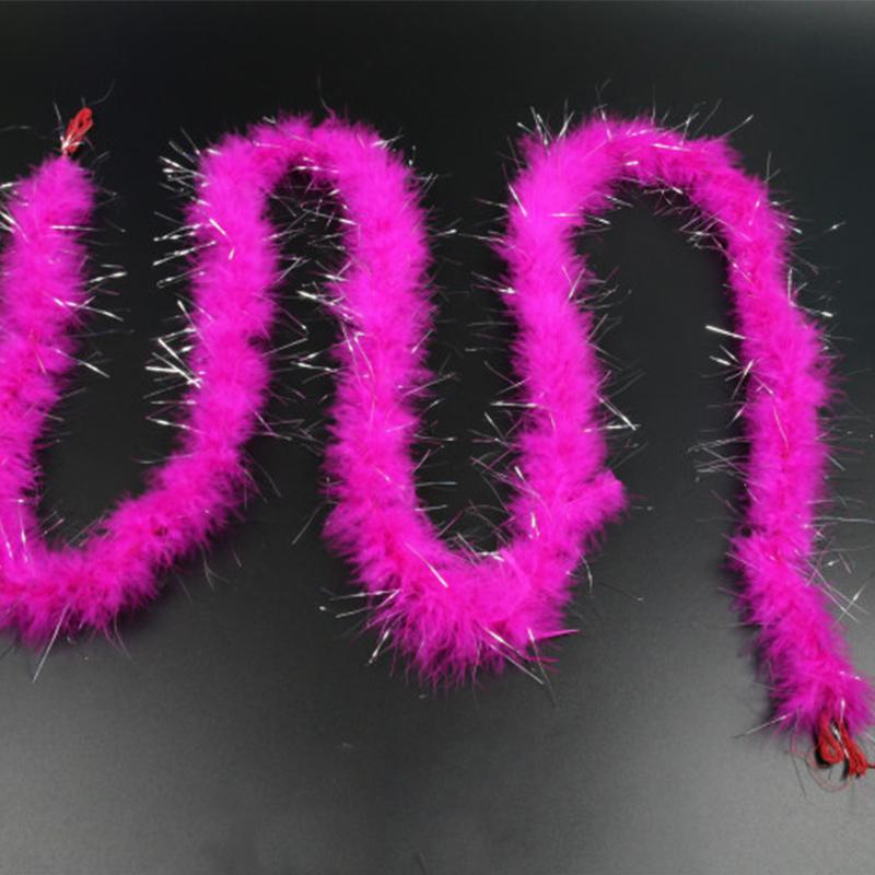 4-5cm Boa Feathers For Crafts 2Yard Party Sewing Turkey Pheasant Strip Blue Black White Plumas Long Decoration Clothes Dress Hat