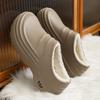 Waterproof Cotton Chef Shoes For Men Slip-Resistant Work Footwear Warm Plush Comfort Kitchen Specialized Shoes With Eva Outsole
