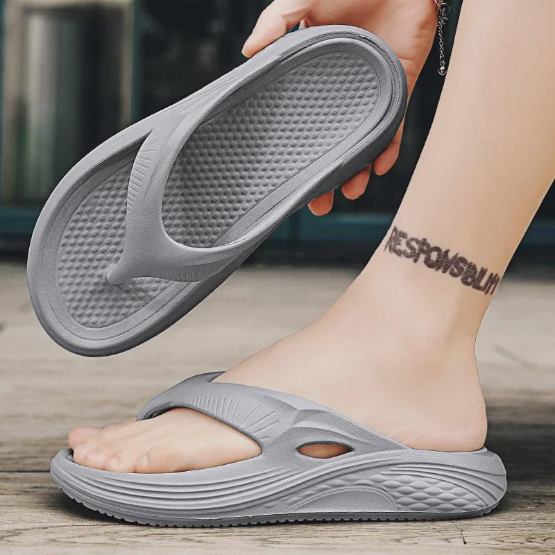 Men's Outdoor EVA Soft Flip Flops - Large Size Fashion Beach Sandals