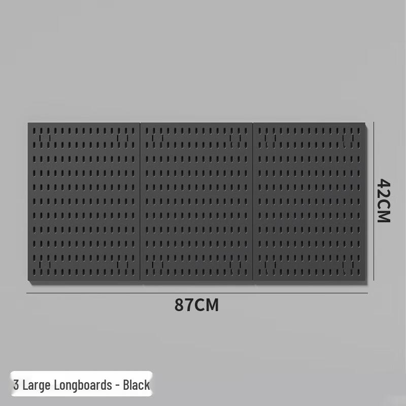 Miflame Metal Pegboard Wall Storage Display Rack
