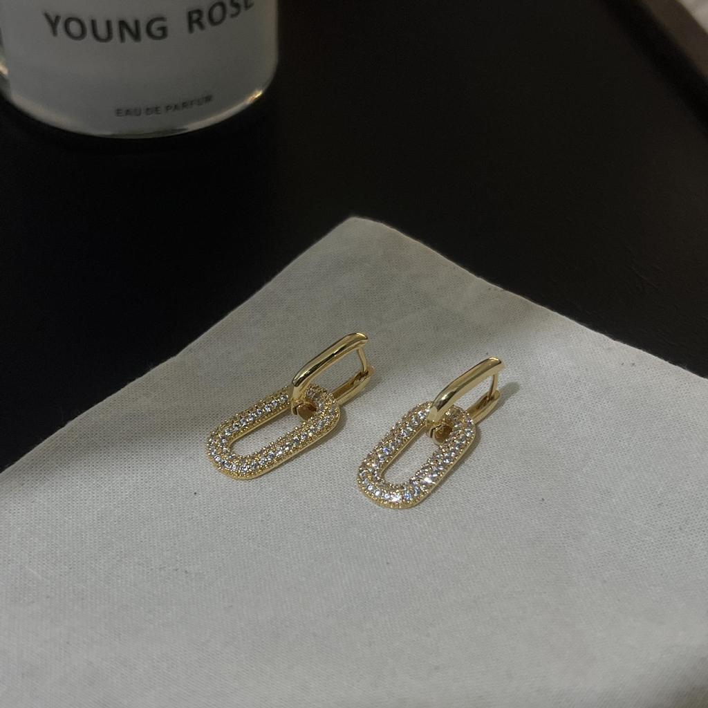 Cross-border High-End Light Luxury Ear Cuffs: Trendy, Versatile, Simple Fashion Earring Jewelry