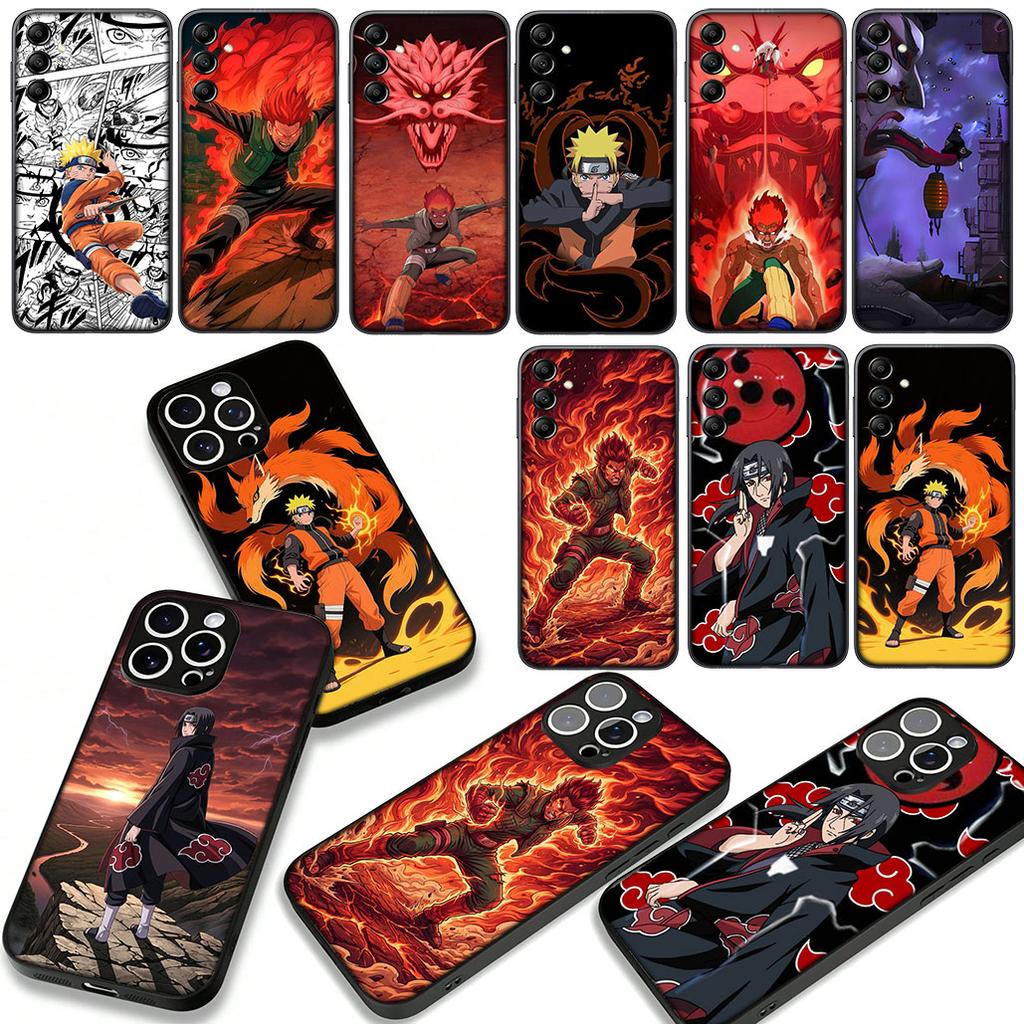 Might Guy Itachi Uchiha Narutos Akatsuki Phone Case for Apple iPhone 16 15 14 Plus 13 12 Mini 17 Pro Max + 16E Air 16+ ProMax