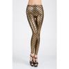 2025 Spring Summer New Fish Scale Nine-minute Pants Women High Elastic Thin Slim Bottoming Pants Slim Pants