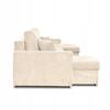 Bonito BIG Corner Sofa Bed with Sleeping Function Family Meble Corduroy Beige