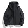 Wasserdichte 3-in-1 Jacke für Damen und Herren: Winddicht, Abnehmbares Fleece-Innenfutter, Arbeitskleidung mit individuellem Logo