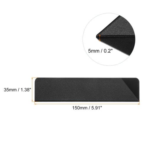Uxcell Knife Edge Guard, 5.9"x1.4" ABS Knife Cover Sleeve, Knife Case, Blade Protection Cover, Universal Knife Sheath for Home Kitchen Knives