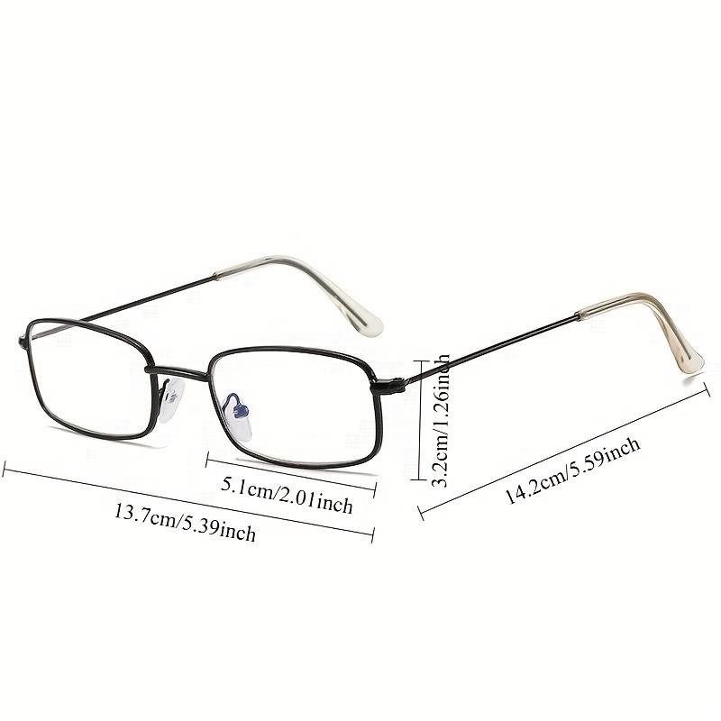 Y2K Retro Small Square Frame Glasses for Women  Lightweight Vintage Style Fashion Accessory for Casual & Formal Outfits