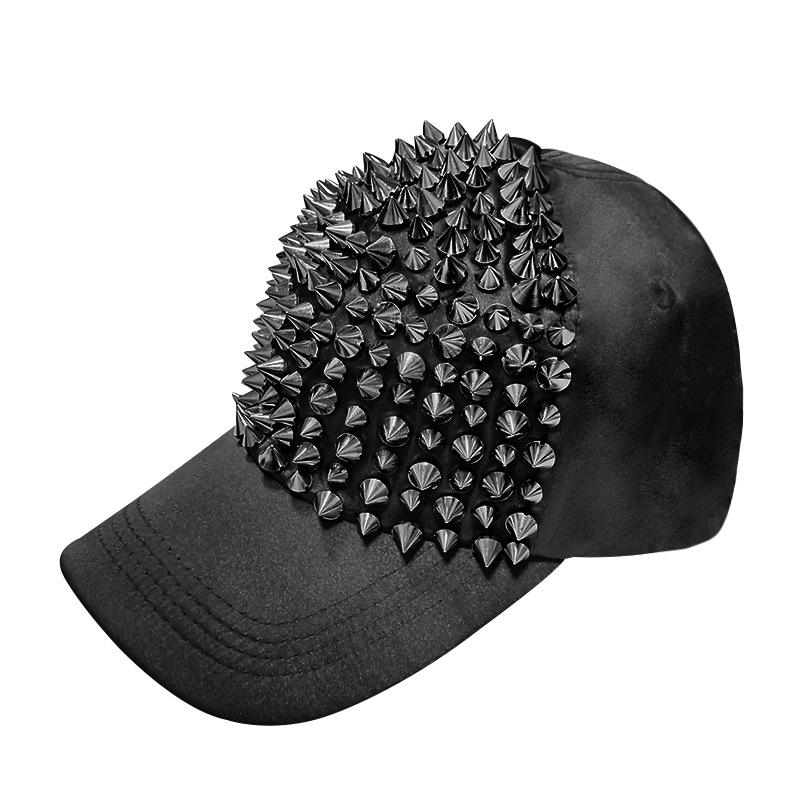 

Унисекс Rivet Satin Hip Hop бейсболка - Outdoor Duckbill Sun Hat Adjustable 55-59CM