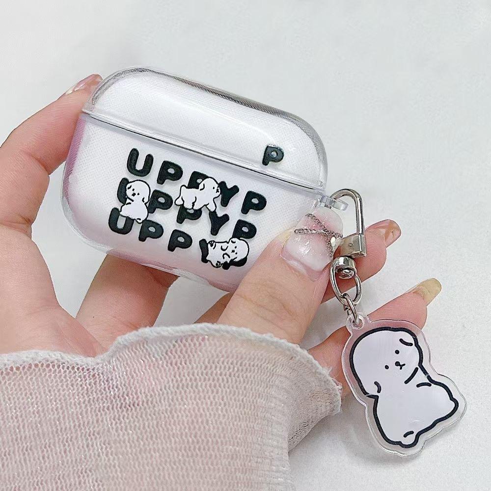 Bluetooth Headset Cover AirPods1 Cartoon Dog Apple AirPodsPro1 Protective Cover 1st Generation Domestic I11 Suitable