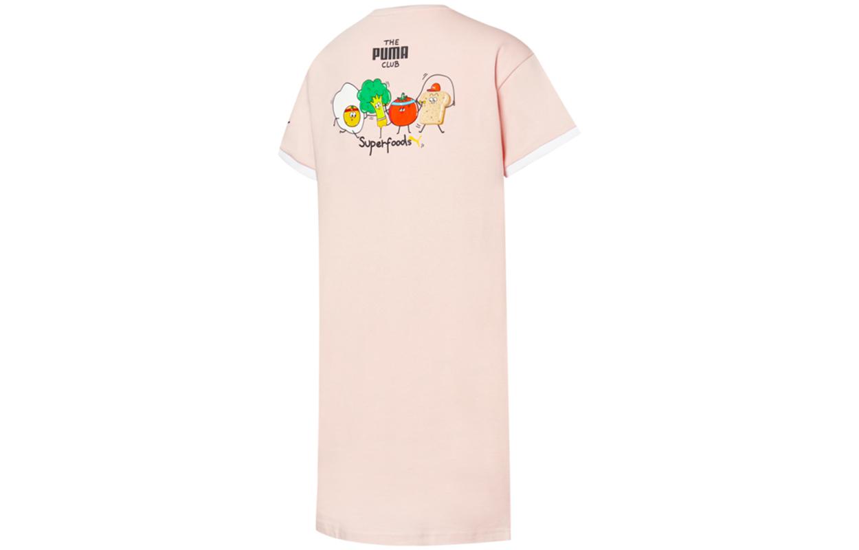 PUMA Short Sleeved Dress Women s Pink 533105-36 M
