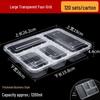 Disposable Multi-Compartment Bento Box
