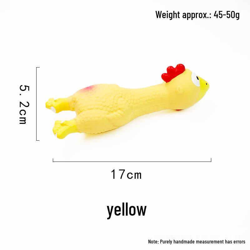 Durable Latex Squeaky Dog Toy for Teething, Stress Relief, and Interactive Training