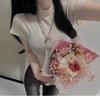 Women's Korean Dongdaemun Curved Hem High-Neck T-Shirt - Sexy, Figure-Flattering Short Sleeves